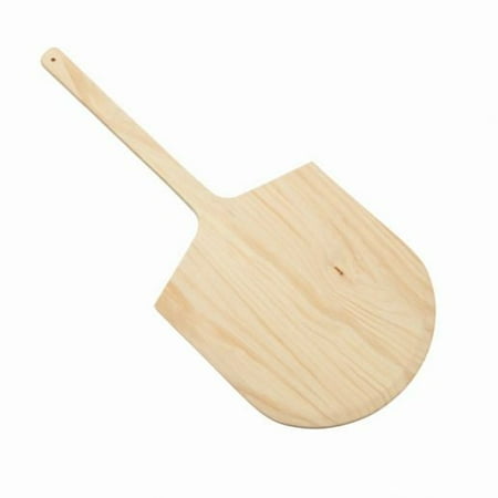American Metalcraft E316 16 x 17 Economy Wood Pizza Peel with 19 Handle Each