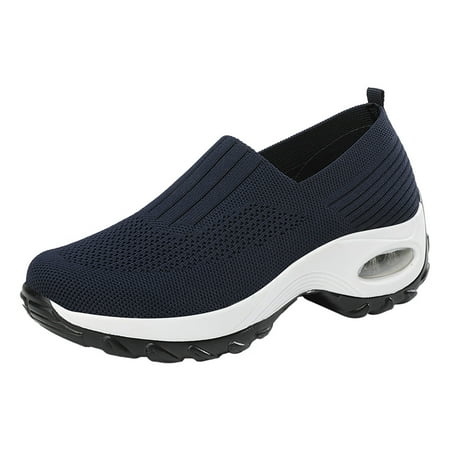 Womens Sandals Women Sneakers Thick Sole Wedge Shoes Lazy Slippers Fashion Soft Sole Casual Shoes Soft Sole Breathable Casual Shoes Women S Sandals Net Surface Blue 40
Womens Sandals Women Sneakers Thick Sole Wedge Shoes Lazy Slippers Fashion Soft Sole Casual Shoes Soft Sole Breathable Casual Shoes Women S Sandals Net Surface Blue 40
