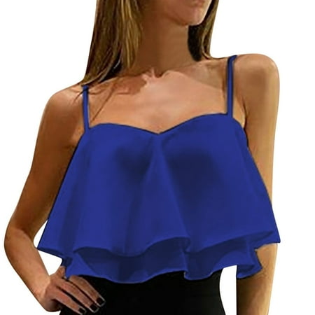 Pianpianzi Toe Slip Blouse Women Dressy Cotton Pajama Top Women Women Sexy Sleeveless Pleated Ruffle Double Layer Chiffon Blouse T-shirt
Pianpianzi Toe Slip Blouse Women Dressy Cotton Pajama Top Women Women Sexy Sleeveless Pleated Ruffle Double Layer Chiffon Blouse T-shirt
