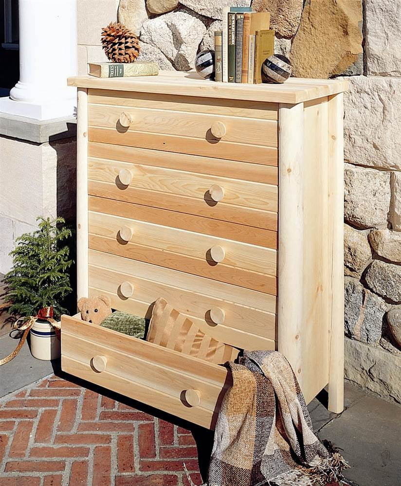 Rustic Natural Cedar Furniture 2.5' x 4' Cedar Corner Fence