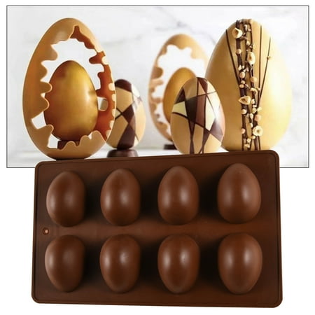 Travelwant Silicone Egg Pan Egg Tray Egg Shape Ice Tray Silicone Baking Supplies for Cake Decorating Chocolate Candy Jello Baking Pan for Muffin Bread and More
Travelwant Silicone Egg Pan Egg Tray Egg Shape Ice Tray Silicone Baking Supplies for Cake Decorating Chocolate Candy Jello Baking Pan for Muffin Bread and More