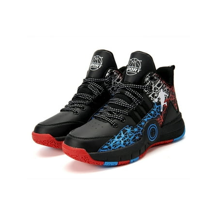 SIMANLAN Girls Non-Slip Running Shoe Athletic Lace-up Trainers Outdoor Breathable Round Toe Basketball Shoes Black 3Y
SIMANLAN Girls Non-Slip Running Shoe Athletic Lace-up Trainers Outdoor Breathable Round Toe Basketball Shoes Black 3Y