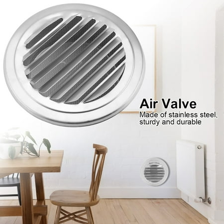 Haofy Zerone Ventilation Cover Stainless Steel Anti-rust Practical Flat Head Round Air Valve Ventilation Cover
Haofy Zerone Ventilation Cover Stainless Steel Anti-rust Practical Flat Head Round Air Valve Ventilation Cover