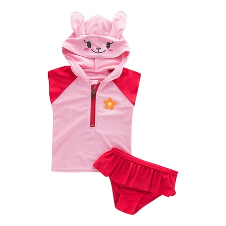 LBECLEY Girls Swimsuit Cartoon Rabbit Print Hoodie Top Ruffles Shorts 2 Pcs Swimsuits Swimwear Bikini Pink Size 100
LBECLEY Girls Swimsuit Cartoon Rabbit Print Hoodie Top Ruffles Shorts 2 Pcs Swimsuits Swimwear Bikini Pink Size 100
