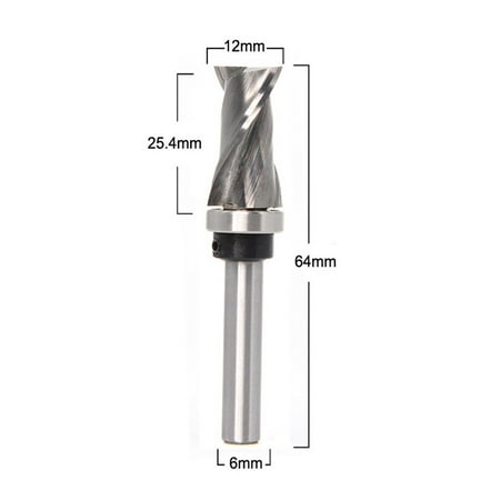 GLFILL Woodworking End Mill Cnc Router Bit Solid Carbide Bearing Compression Flush Trim
GLFILL Woodworking End Mill Cnc Router Bit Solid Carbide Bearing Compression Flush Trim