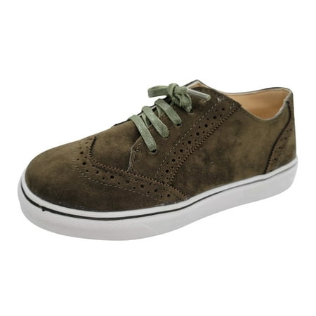 Daznico Womens Shoes Women s Fashion Casual Flock Round Lace Up Flat Single Shoes Shoes for Women Green 9.5-10
Daznico Womens Shoes Women s Fashion Casual Flock Round Lace Up Flat Single Shoes Shoes for Women Green 9.5-10