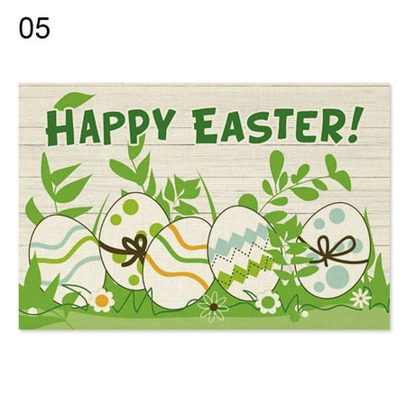 Party Supplies Washable Heat Resistant Non-Slip Kitchen Table Mats Happy Easter Easter Placemats Bunny Eggs 05
Party Supplies Washable Heat Resistant Non-Slip Kitchen Table Mats Happy Easter Easter Placemats Bunny Eggs 05