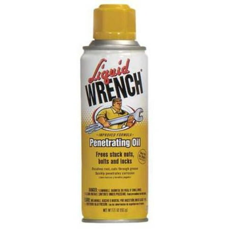 LIQUID WRENCH L106 Penetrating Oil, Aerosol, 5.5 Oz.
