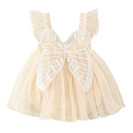 Vedolay Party Dress Toddler Baby Little Girls Tulle Dress Flower Fly Short Sleeve Princess Dresses Summer Clothing Outfit(Beige 6-12 Months)
Vedolay Party Dress Toddler Baby Little Girls Tulle Dress Flower Fly Short Sleeve Princess Dresses Summer Clothing Outfit(Beige 6-12 Months)
