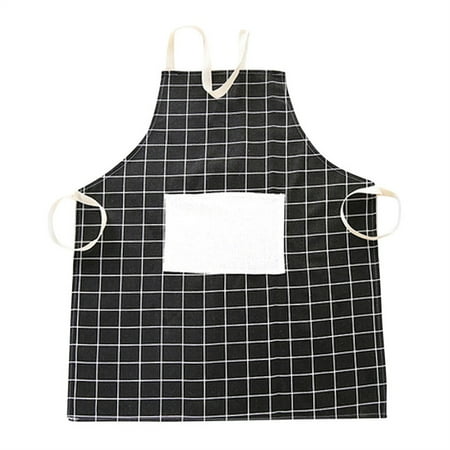 Kitchen 2PC Kitchen Restaurant Apron Dress Unisex Dining Barbecue Pocket Bib