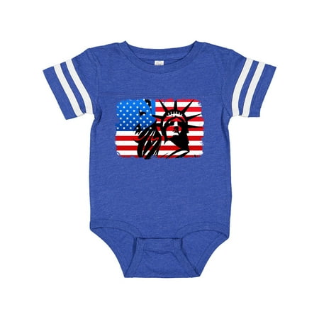 Inktastic Liberty Flag Gift Baby Boy or Baby Girl Bodysuit