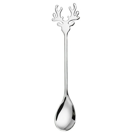 Warkul Ice Cream Scoop Food Grade 304 Stainless Steel Christmas Elk Dessert Coffee Spoon Kitchen Accessories
Warkul Ice Cream Scoop Food Grade 304 Stainless Steel Christmas Elk Dessert Coffee Spoon Kitchen Accessories