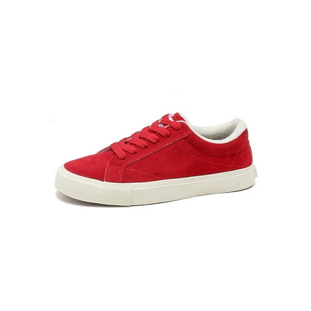 Fangasis Men Flats Lace Up Sneakers Breathable Skate Shoes Unisex Canvas Sneaker Walking Comfort Sport Casual Shoe Red 4.5
Fangasis Men Flats Lace Up Sneakers Breathable Skate Shoes Unisex Canvas Sneaker Walking Comfort Sport Casual Shoe Red 4.5