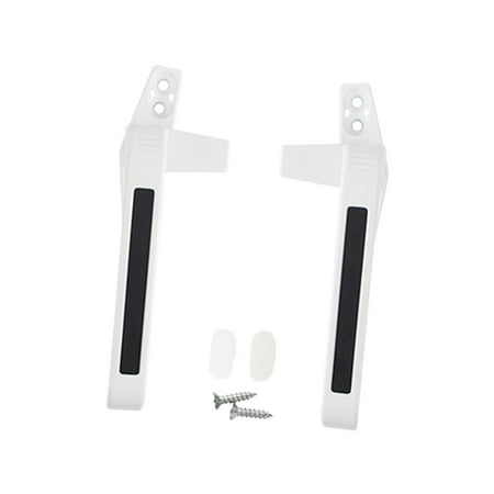 2 Pieces Durable Window Handle Lock Support Left Right Hand Replacement Accessories DIY for Vent Window Double Glazing Bedroom Living Room White
2 Pieces Durable Window Handle Lock Support Left Right Hand Replacement Accessories DIY for Vent Window Double Glazing Bedroom Living Room White
