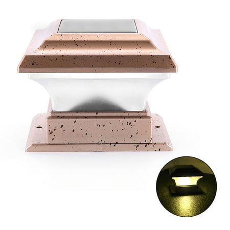 EUBUY Solar Post Cap Lights Security Lamp IP44 Waterproof Garden Post Deck Light Outdoor Light for Fence Patio Warm Yellow
EUBUY Solar Post Cap Lights Security Lamp IP44 Waterproof Garden Post Deck Light Outdoor Light for Fence Patio Warm Yellow