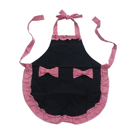 Homemaxs Fashion Apron with Pockets Adjustable Halter Serving Aprons Kitchen Apron (Black with Red and White Check Pattern)
Homemaxs Fashion Apron with Pockets Adjustable Halter Serving Aprons Kitchen Apron (Black with Red and White Check Pattern)