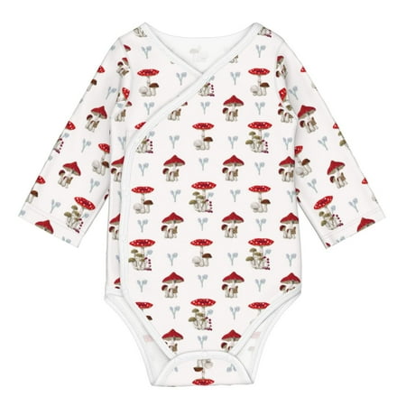 Coaee Different Mushrooms for Soft Cotton Baby Long-Sleeve Bodysuit Girls Boys Bodysuit Romper
Coaee Different Mushrooms for Soft Cotton Baby Long-Sleeve Bodysuit Girls Boys Bodysuit Romper