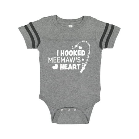 Inktastic I Hooked Meemaw s Heart with Fishing Rod Gift Baby Boy or Baby Girl Bodysuit
Inktastic I Hooked Meemaw s Heart with Fishing Rod Gift Baby Boy or Baby Girl Bodysuit