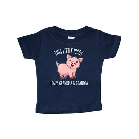 Inktastic This Little Piggy Loves Grandma and Grandpa- cute Gift Baby Boy or Baby Girl T-Shirt
Inktastic This Little Piggy Loves Grandma and Grandpa- cute Gift Baby Boy or Baby Girl T-Shirt