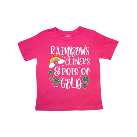 Inktastic St .Patrick s Day Rainbows Clovers & Pots of Gold Gift Toddler Boy or Toddler Girl T-Shirt 
Inktastic St .Patrick s Day Rainbows Clovers & Pots of Gold Gift Toddler Boy or Toddler Girl T-Shirt