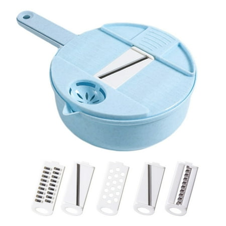 12 in 1 Kitchen Chopper Round Hand-held Wheat Straw Multi-function Cutting Machine Portable Multi-function Veggie Chopper 12 In 1 Round Hand-held Home Kitchen Blue
12 in 1 Kitchen Chopper Round Hand-held Wheat Straw Multi-function Cutting Machine Portable Multi-function Veggie Chopper 12 In 1 Round Hand-held Home Kitchen Blue