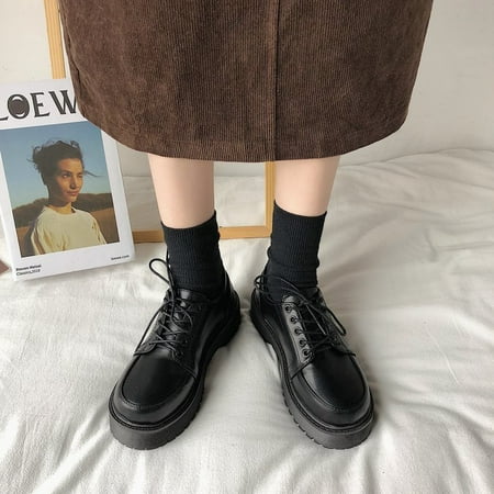 British style black shoes women‘s spring new retro single-layer shoes Japanese jk student muffin women‘s shoes
British style black shoes women‘s spring new retro single-layer shoes Japanese jk student muffin women‘s shoes