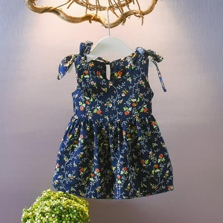 Clearance Toddler Baby Girls Dress Sleeveless Straps Princess Dress Floral Print Beach Sundress Infant Summer Clothes
Clearance Toddler Baby Girls Dress Sleeveless Straps Princess Dress Floral Print Beach Sundress Infant Summer Clothes