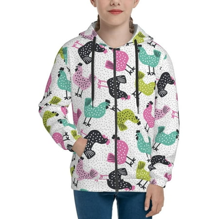 Hoodies for Women Bohemian Colorful Cute Chicken Long Sleeve Sweatshirt Drawstring Zip Up Hoodie with Pockets Teen Girl Clothes
Hoodies for Women Bohemian Colorful Cute Chicken Long Sleeve Sweatshirt Drawstring Zip Up Hoodie with Pockets Teen Girl Clothes