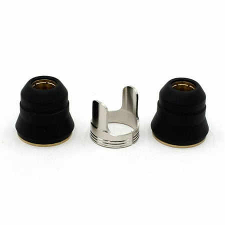 3pcs S45 Plasma Shield Cup Stand Off for PT60 PT-60 IPT-60 IPT60 Cutter Torch