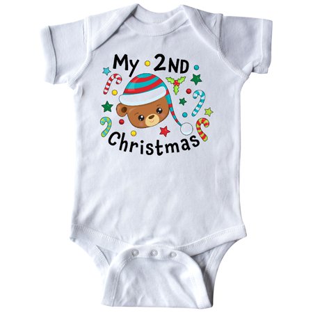 Inktastic My 2nd Christmas Cute Bear with Candy Canes Gift Baby Boy or Baby Girl Bodysuit
Inktastic My 2nd Christmas Cute Bear with Candy Canes Gift Baby Boy or Baby Girl Bodysuit
