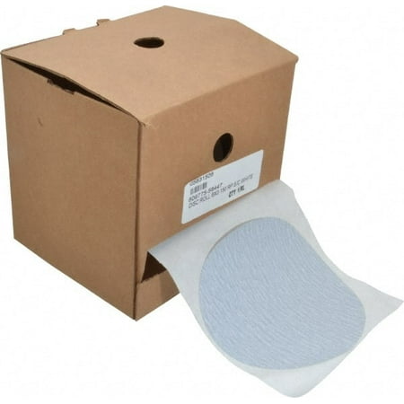 Made in USA 6 Diam 150 Grit Silicon Carbide Adhesive PSA Disc