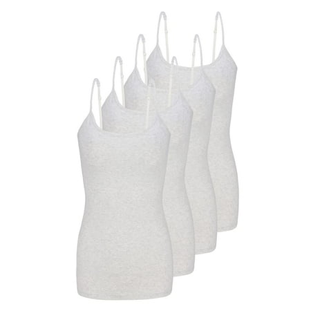 M&M SCRUBS Women s Camisole Cotton Stretch Undershirt with Adjustable Strap Tank Top 4 Pack (Heather Grey) Small
M&M SCRUBS Women s Camisole Cotton Stretch Undershirt with Adjustable Strap Tank Top 4 Pack (Heather Grey) Small