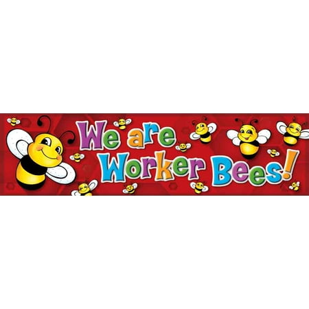 UPC 073168238363 product image for Be a Worker Bee Classroom Banner | upcitemdb.com