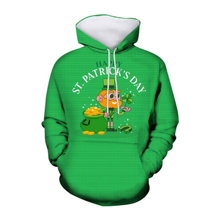 Toddler Sweatshirt Trend Boys Girls Autumn Winter St. Patricks S Day Casual Fashion Full Prints Hooded Pullover Toddler Hoodie Green 140
Toddler Sweatshirt Trend Boys Girls Autumn Winter St. Patricks S Day Casual Fashion Full Prints Hooded Pullover Toddler Hoodie Green 140