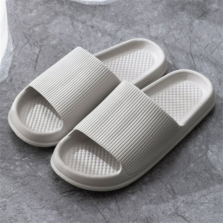 STEADY You-pin Fashion Slippers Men And Women Platform Slippers Mute EVA Soft Indoor Home Slides Non-slip Summer Beach Sandals Gray / 41
STEADY You-pin Fashion Slippers Men And Women Platform Slippers Mute EVA Soft Indoor Home Slides Non-slip Summer Beach Sandals Gray / 41