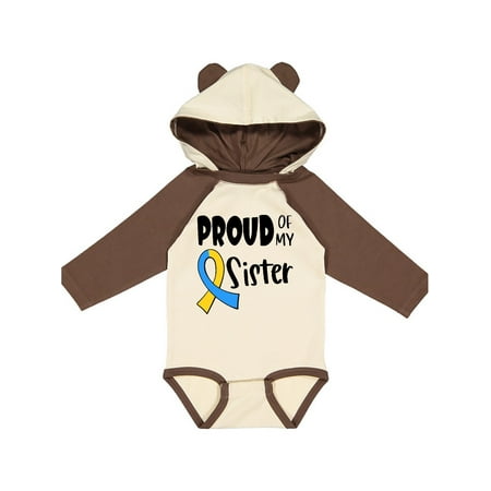 Inktastic Proud of my Sister Down Syndrome Awareness Gift Baby Boy or Baby Girl Long Sleeve Bodysuit
Inktastic Proud of my Sister Down Syndrome Awareness Gift Baby Boy or Baby Girl Long Sleeve Bodysuit
