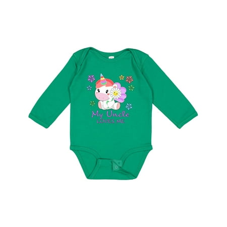 Inktastic My Uncle Loves Me- Cute Unicorn Gift Baby Boy or Baby Girl Long Sleeve Bodysuit
Inktastic My Uncle Loves Me- Cute Unicorn Gift Baby Boy or Baby Girl Long Sleeve Bodysuit