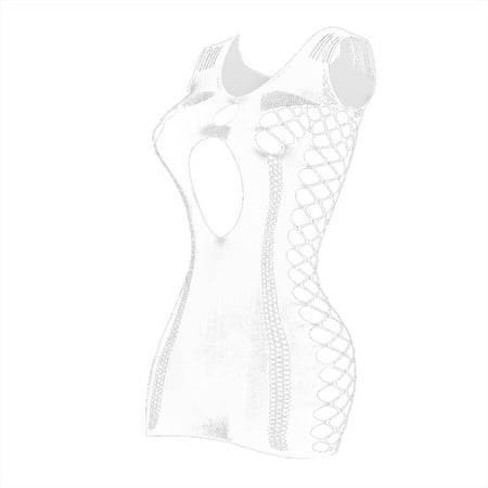 Hxroolrp Lingerie for Womens Fashion Net Bodysuit Nightwear Lingerie Underwear Bra