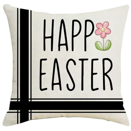 WIQUOKETT Happy Easter Throw Pillow Covers 18x18 Easter Bunny Egg Spring Home Decor for Couch Bathroom Accessories Bedroom Decor Room Decor Fall Decorations for Home
WIQUOKETT Happy Easter Throw Pillow Covers 18x18 Easter Bunny Egg Spring Home Decor for Couch Bathroom Accessories Bedroom Decor Room Decor Fall Decorations for Home