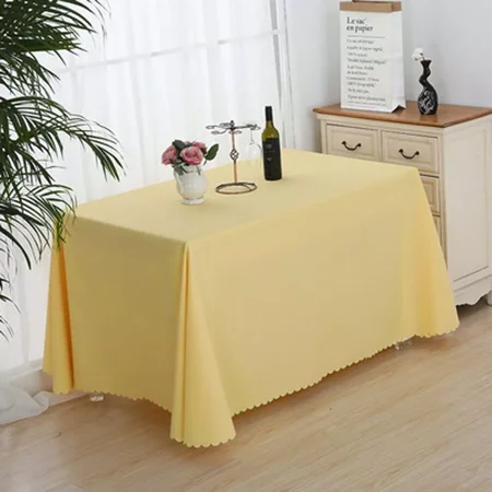 Touiyu Polyester Rectangle Tablecloth Stain Water Resistant Table Cover for Kitchen Dining Room
Touiyu Polyester Rectangle Tablecloth Stain Water Resistant Table Cover for Kitchen Dining Room