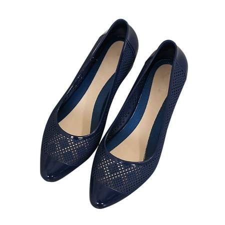 ZHELIYO Women s sandals Summer Casual Lightweight Breathable Hollowed Out Solid Color Baotou Medium And Low Heels Comfortable Sandals For External Wear Single Shoes Blue 8
ZHELIYO Women s sandals Summer Casual Lightweight Breathable Hollowed Out Solid Color Baotou Medium And Low Heels Comfortable Sandals For External Wear Single Shoes Blue 8