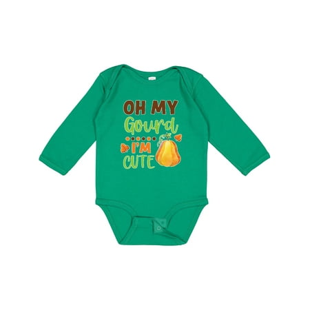 Inktastic Thanksgiving Oh My Gourd I m Cute Gift Baby Boy or Baby Girl Long Sleeve Bodysuit
Inktastic Thanksgiving Oh My Gourd I m Cute Gift Baby Boy or Baby Girl Long Sleeve Bodysuit