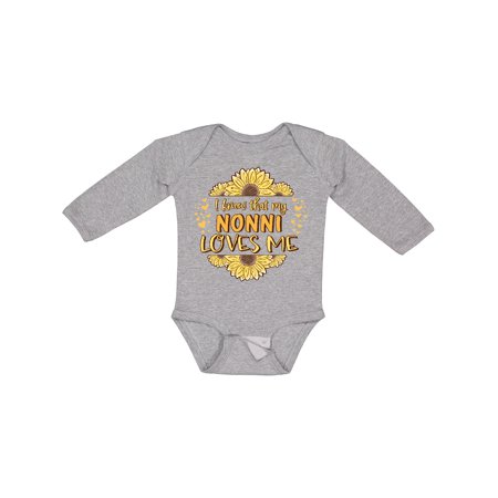 Inktastic I Know That My Nonni Loves Me Gift Baby Boy or Baby Girl Long Sleeve Bodysuit
Inktastic I Know That My Nonni Loves Me Gift Baby Boy or Baby Girl Long Sleeve Bodysuit