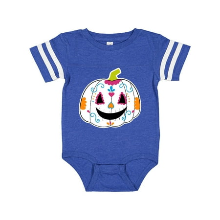 Inktastic Day Of The Dead Pumpkin Gift Baby Boy or Baby Girl Bodysuit