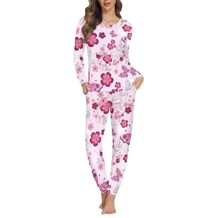Suhoaziia Pajamas for Women Set Plus Size Lightweight Home Life Sleepwear Breathable Round Neck Indoor Pants Bottoms with Pocket Butterfly Family Gift Fit Size XL
Suhoaziia Pajamas for Women Set Plus Size Lightweight Home Life Sleepwear Breathable Round Neck Indoor Pants Bottoms with Pocket Butterfly Family Gift Fit Size XL