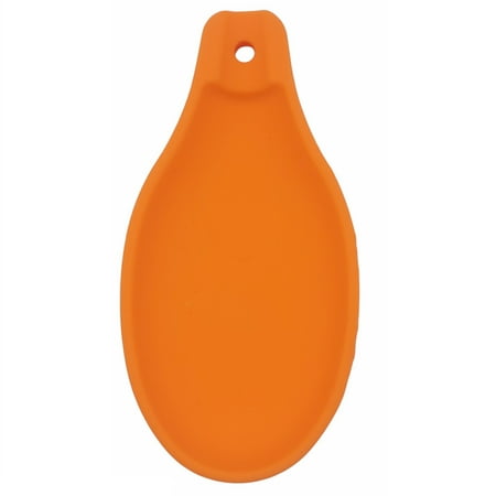 Silicone Spoon Rest Heat-Resistant Stove Top Kitchen Utensil Holder Drip Pad - Orange
Silicone Spoon Rest Heat-Resistant Stove Top Kitchen Utensil Holder Drip Pad - Orange