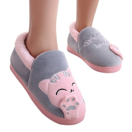 KUNPENG-Women Winter Home Slippers Cartoon Cat Non-slip Warm Indoors Bedroom Floor Shoes
KUNPENG-Women Winter Home Slippers Cartoon Cat Non-slip Warm Indoors Bedroom Floor Shoes