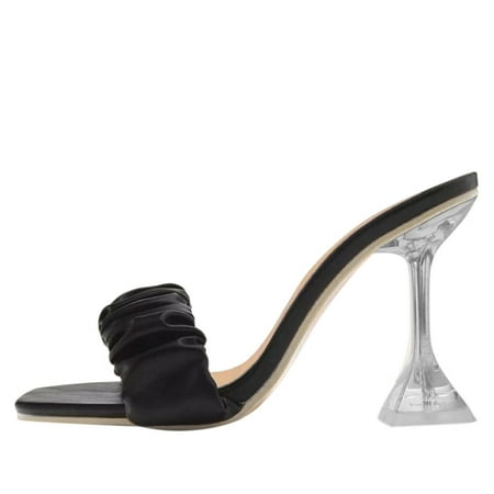 high heels for Women High Heels Sandals Wine Size Plus Women Leather Fashion Heel Pleated Glass Women s high heels PU heeled sandals Black
high heels for Women High Heels Sandals Wine Size Plus Women Leather Fashion Heel Pleated Glass Women s high heels PU heeled sandals Black