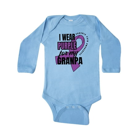Inktastic Chronic Pain I Wear Purple For My Granpa Gift Baby Boy or Baby Girl Long Sleeve Bodysuit
Inktastic Chronic Pain I Wear Purple For My Granpa Gift Baby Boy or Baby Girl Long Sleeve Bodysuit