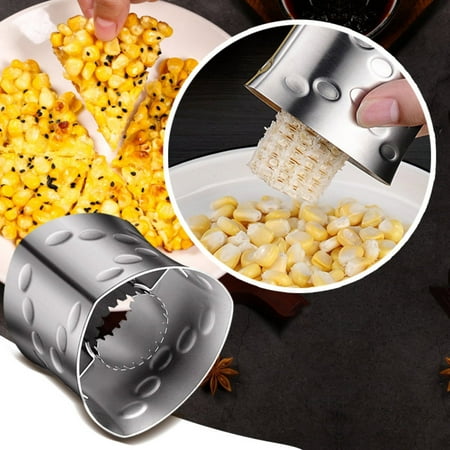 Corn Stripper Non Slip Grip 304 Stainless Steel Cob Corn Peeler Corn Kernel Professional Corn Slicer Corn Stripping Tool
Corn Stripper Non Slip Grip 304 Stainless Steel Cob Corn Peeler Corn Kernel Professional Corn Slicer Corn Stripping Tool